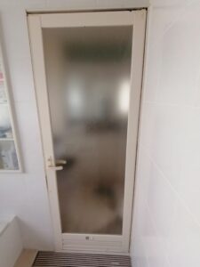 浴室ドア修理（S様邸）